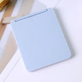 Rectangle Plastic Folding Mirror Pocket Mini Portable Makeup Mirror Women Handheld Mirror Vanity Foldable Compact Cosmetic Tools