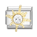 3D Charm Bracelet Rabbit Sun Flower Moont Italian Charm Links Fit 9mm Bracelet Stainless Steel Jewelry DIY Making Birthday Gift