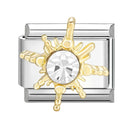 3D Charm Bracelet Rabbit Sun Flower Moont Italian Charm Links Fit 9mm Bracelet Stainless Steel Jewelry DIY Making Birthday Gift