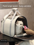 Cat Bag Portable Cat Backpack Shoulder Handbag Summer Breathable Cat Outing Handy Gadget Puppy Pet Diaper Bag