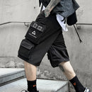 2023 Summer Tactical Cargo Shorts Men Fashion Functional Multi Pockets Shorts Techwear Hip Hop Streetwear Knee Length Pants