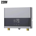 110V 220V Instant Water Heater Bathroom Kitchen Wall Mounted Electric Water Heater LCD Temperature Display with Remote Control