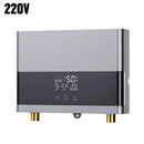 110V 220V Instant Water Heater Bathroom Kitchen Wall Mounted Electric Water Heater LCD Temperature Display with Remote Control