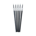 Dental Silicone Resin Brush Pens Cement Porcelain Teeth Adhesive Composite Oral Hygiene Dentist Tools Dentistry lab 5Pcs/Set