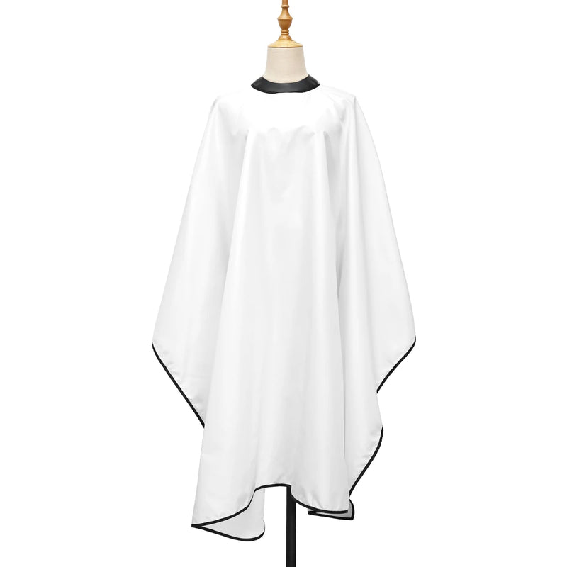 Professional Silicone Collar Buckle Barber Salon Hairdressing Apron Barber Capes Waterproof Barber Cloth Coat Barbershop Tools