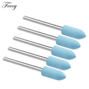 Rubber Silicone Milling Cutter for Manicure Stones Nail Drill Bit Machine Manicure Accessories Nail Buffer Polisher Grinder Tool