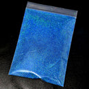 Polvo de purpurina holográfica plateada para uñas, 24 colores, brillante, 0,2 mm, para manicura DIY, 50 g/bolsa