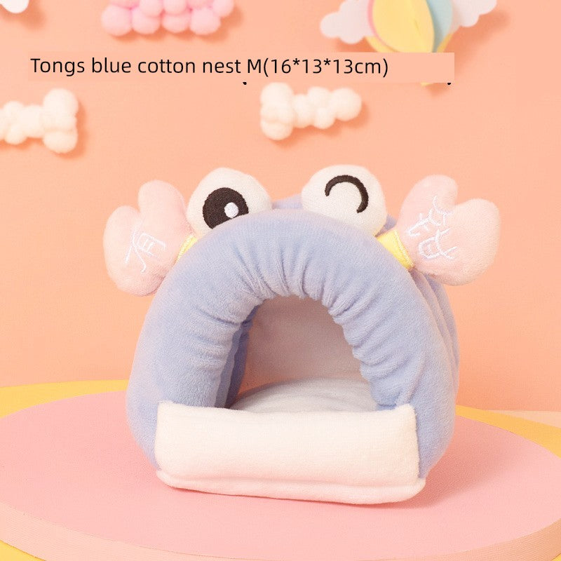 Winter Thickened Anti-Bite House Flower Branch Mouse Djungarian Hamster