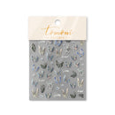 1 pc 5D Embroidery Bee Nail Art Sticker Embossed Butterfly Insect Nail Sticker High Quality Nail Art Design Decoration Sticker