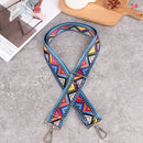 138cm Bag Handle Bag Strap For Women DIY Shoulder Rainbow Handbag Accessories Cross Body Messenger Nylon Belts Bag Straps