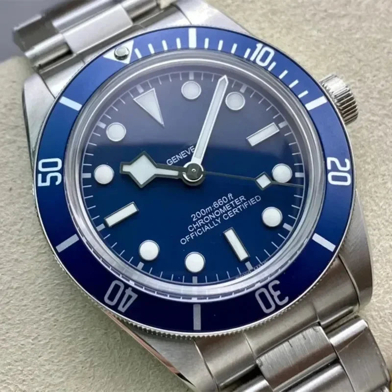 2024VIP  DDUO  Black Bay Quality Top Watches 41mm Men With Gift Box Sapphire Crystal Automatic Mechanical A02