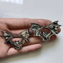 2pcs 43*48 Gothic 2023 New Design Zinc Alloy Bat Pendants Punk Biker Animal Jewelry Accessories DIY Handmade Jewelry Making