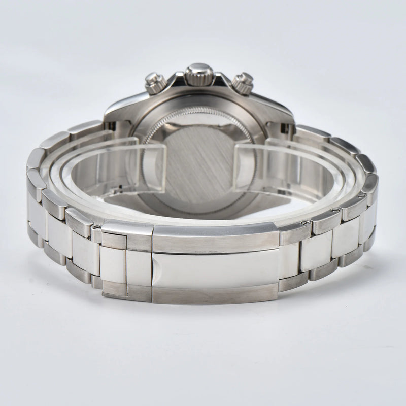 Luxury 39.3mm quartz Chronograph Business Watch Men's VK63 Sport Sapphire Glass Meteorite dial Ceramic bezel vk63 watch