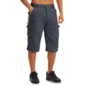 MAGCOMSEN Summer Men's Shorts Quick-drying Lightweight with 7 Pockets Waterproof 3/4 Shorts for Fishing Hiking