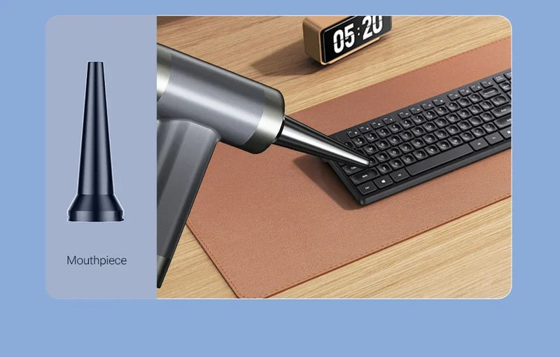 SZUK Electric Air Blower Mini Turbo Jet Fan  High-Speed Turbo Violent Fan Rechargeable Powerful Dust Blower Car vacuum cleaner