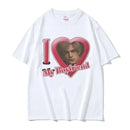 I Love My Boyfriend Leon S Kennedy Graphic T-shirt Women's Harajuku Cool Fashion T-shirt Women's Extra Large T-shirt