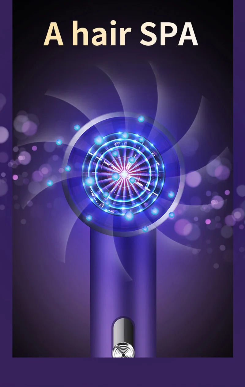 Xiaomi Negative Ionic Hair Dryer Professional High-speed Electricturbine Drier Constant Temperature Quick Drying Hair New 2025