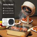 Portable Exhaust Fan Kitchen Hood Extractor Barbecue USB Charging Desktop Range Hoods Household Mini Suction Cooker Hood