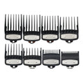 8/10PC Professional Universal Hair Clipper Limit Guide Comb For Wahl Trimmer Cutting Guide Comb Haircut Tools Barber Accessories