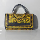 Handbag Party Bag All-match Messenger Bag Square Handbag Messenger Bag Flower Chain Mini Handbag Leopard Print Lion Tiger Party