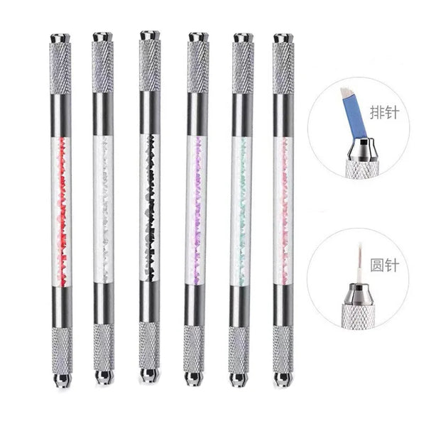 1pcs Permanent Makeup Eyebrow Tattoo Manual Guns Pen For Microblading Eyeliner Lip Tebori 3D Pen Makeup Accessories Tool