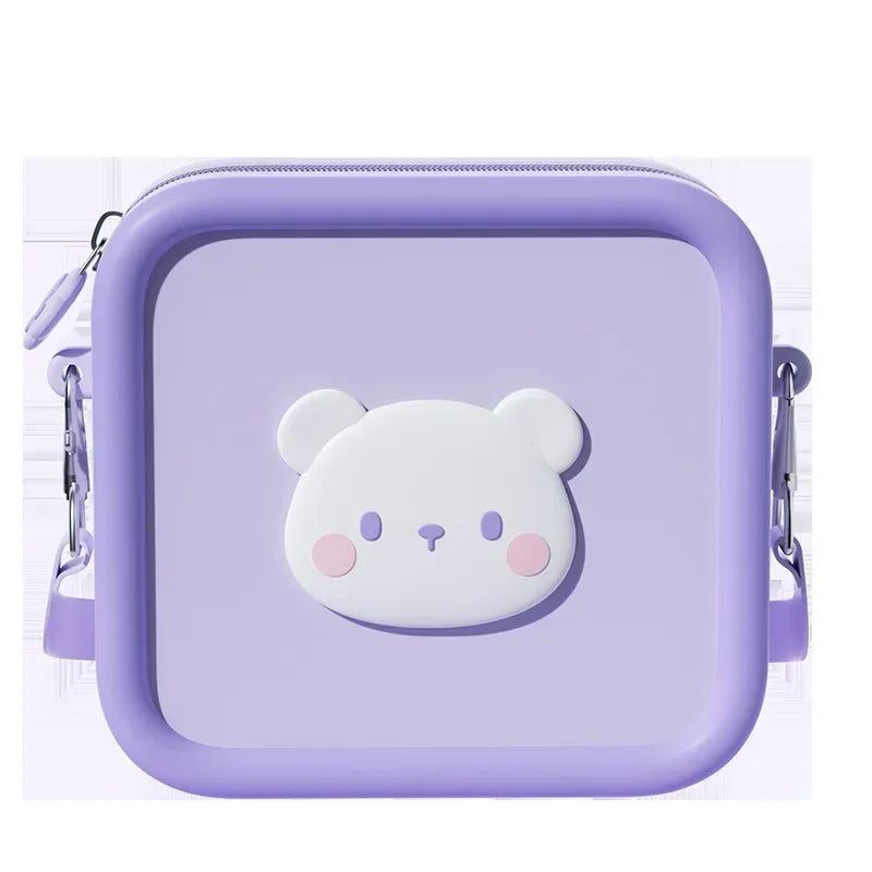 Children Messenger Bags Silicone Bag Children Cartoon Bag Fashionable Crossbody Bags for Women Designer Bags Women Handbags 2024