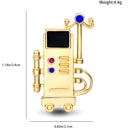 DCARZZ Creative Urology Kidney Dialysis Brooch Pins Andrology Lapel Badge Medical Jewelry for Doctor Nurse Medicine Student
