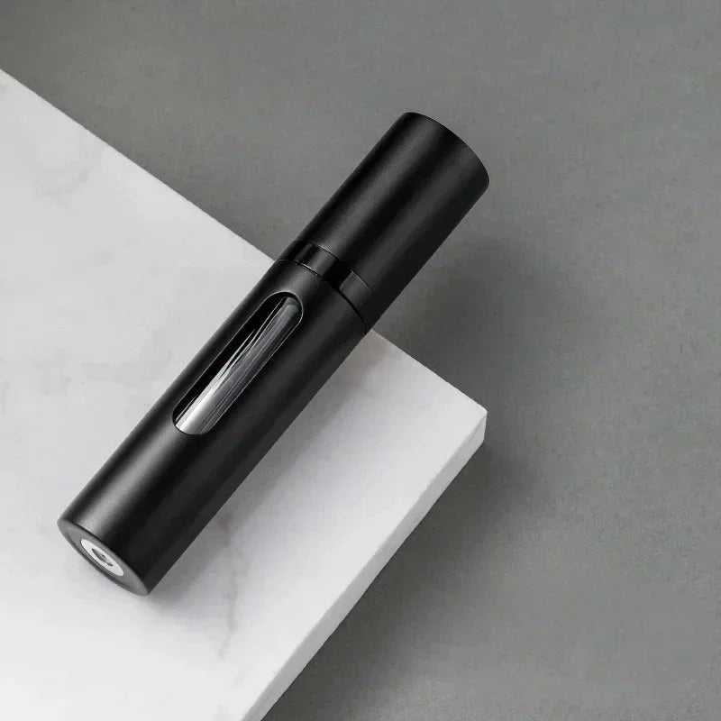 10/8/5ml Mini Perfume Refillable Bottle Liquid Container For Cosmetics Bottom Charge Spray Bottling Dispenser Press Head Travel