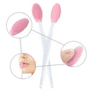 3PC Beauty Skin Care Wash Face Silicone Brush Cleansing Brush Exfoliating Nose Clean Blackhead Removal Brushes Tools