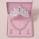 Bride Crown 3-piece Set of Artificial Crystal Sweet Birthday