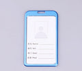 Women Men Bank Credit Card ID Holder Aluminium Alloy Business Card Case Work Card Badge Lanyard Holder Protector Cover