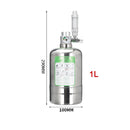 Aquarium CO2 Generator system Kit Stainless Steel CO2 Cylinder Generator System Carbon Dioxide Reactor Kit For Plant Fish