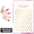 1 Pc Nail Strip Stickers Black/Gold/Rose Gold/Silver Metal Strip Tape Nail Art Adhesive DIY Foil Tips Nail Sticker Decals NK11
