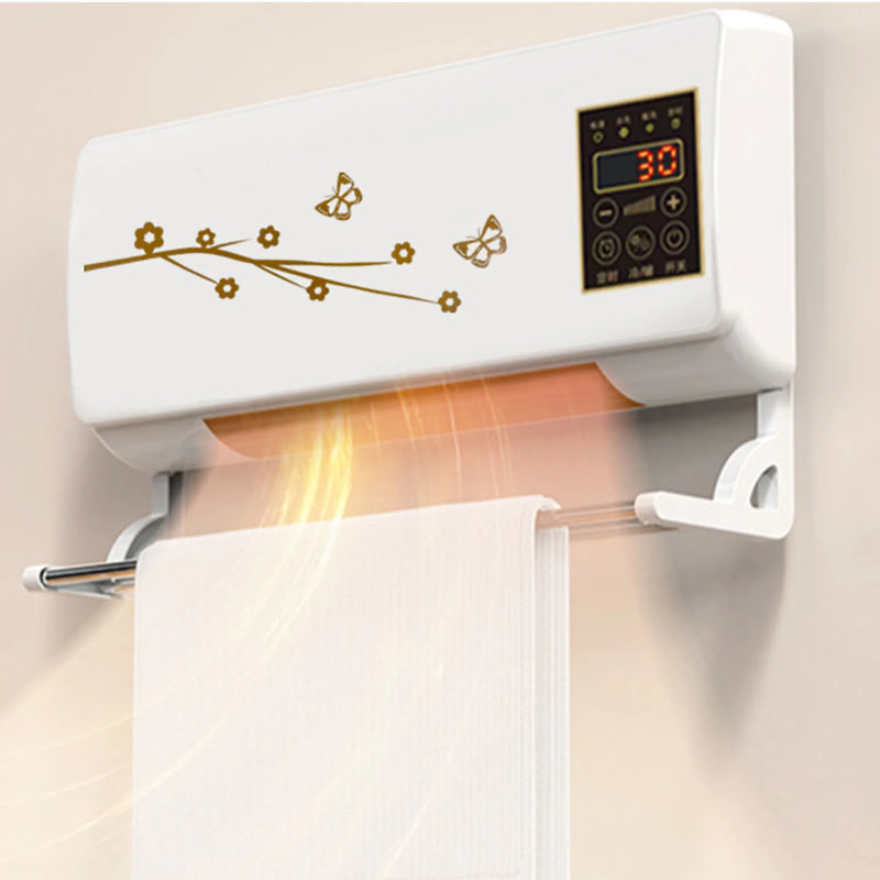 Wall Mounted  Conditioning PTC Heating Cooling Machine Remote Control Home  Conditioner EU Plug 220V