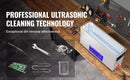 Limpiador ultrasónico VEVOR 2/3/6/10/15/30L 300W 40kHz digital con temporizador y calentador, con cesta para piezas de armas y balas.