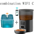 4L Pet Feeder Tuya WIFI Automatic Dog Food Dispenser Smart Cat Feeder 2L Cat Automatic Drinking Fountain Dog Water Feeder
