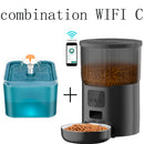 4L Pet Feeder Tuya WIFI Automatic Dog Food Dispenser Smart Cat Feeder 2L Cat Automatic Drinking Fountain Dog Water Feeder