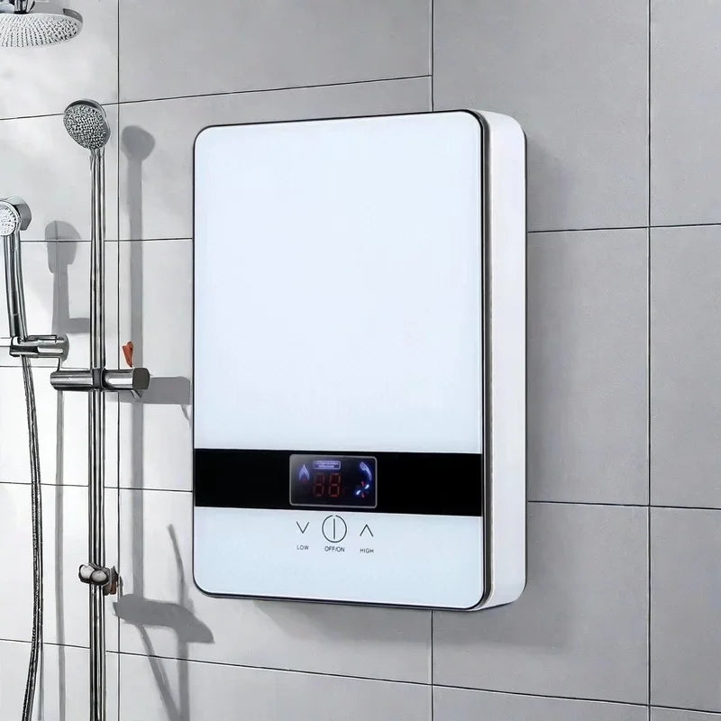 2025Instant electric water heater household bath machine small fast hot constant temperature shower rental room water heater
