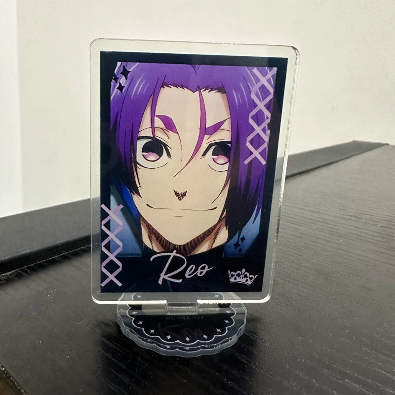 Hot Anime BLUE LOCK Figures Bachira Meguru Itoshi Sae Rin Itoshi Cosplay Acrylic Stand Model Plate Desk Decor Standing Sign