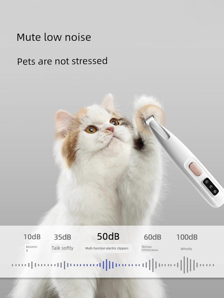 Cat Foot Shaver Mute Clippers Trimming Foot Sole Handy Gadget Electric Clipper Pet Special Dog Shaving Pet Hair Clipper