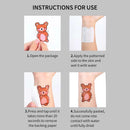 Spider Waterproof Temporary Tattoo for Arm and Abdomen, Long-Lasting, Realistic Fake Tattoo for Men and Women