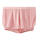 Cool and Breathable Men's Ice Silk Casual Shorts Open Side  for Summer Homewear Arrow Shorts