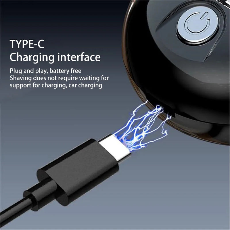 Usb Mini Shave Pocket Size Portable Electric Shaver Rechargeable Razor Men Mini Travel Electric Shaver Portable Pocket Razor