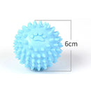 Interactive Pet Environmentally Friendly Non-toxic Molar Cleaning Tooth Footprint Small Ball Toy Dog Bite Toy Accessories