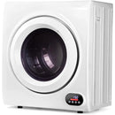 3.5 Cu Ft Compact Laundry Dryer 3 Front Load Stainless Steel Clothes Dryers with Exhaust Pipe Portable Dryer