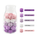 Kovict 14/17mm 10pcs Hexagon Silicone Beads For Jewelry Making Silicone Bead To Make Bracelets Necklace Making Accessories