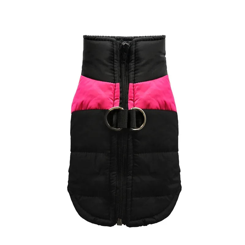 Pet Puppy Clothes Cat Clothing Autumn/Winter Warm Cotton Jacket Outdoor Waterproof Tank Top Small/Medium/Large Dog Costume