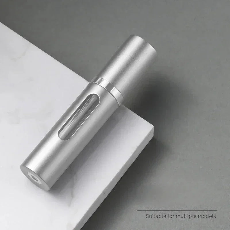 10/8/5ml Mini Perfume Refillable Bottle Liquid Container For Cosmetics Bottom Charge Spray Bottling Dispenser Press Head Travel