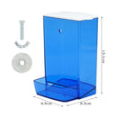 Bird Feeder Automatic Dispenser Anti-Splash Dust Dispensing Feeder Box for Small and Medium Parakeets Bird Cage Accessories