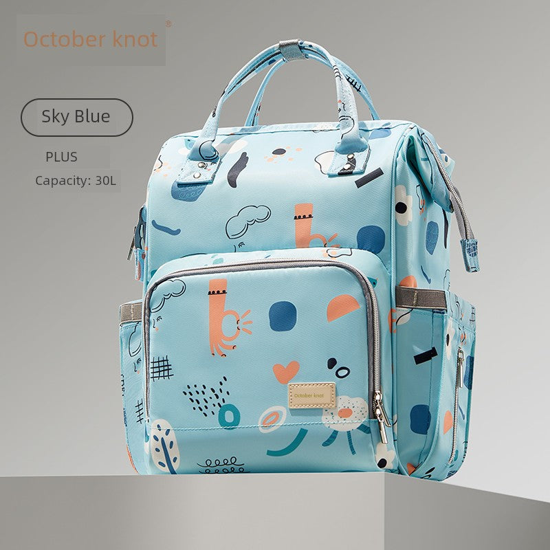 October Crystalline Outdoor Lightweight Pregnant Women Mummy Backpack